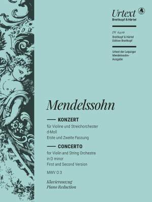 Mendelssohn: Violinkonzert d-moll