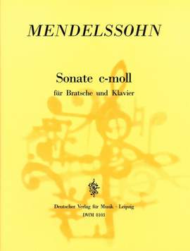 Mendelssohn: Sonate c-moll