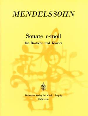 Mendelssohn: Sonate c-moll