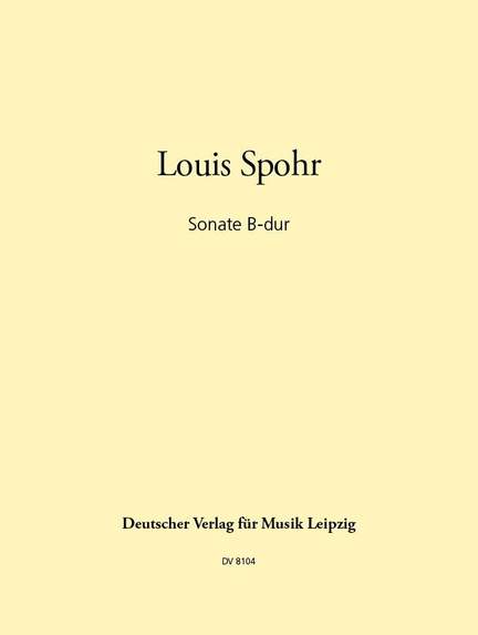 Spohr: Sonate B-dur