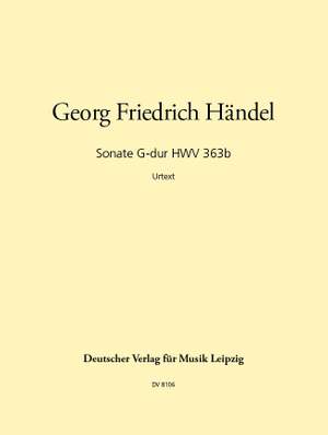 Händel: Sonate G-dur HWV363b