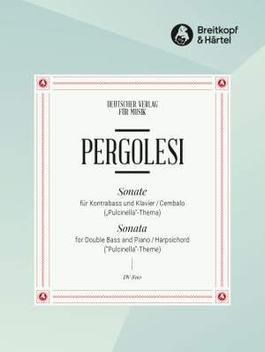 Pergolesi: Sonate
