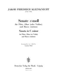 Kleinknecht: Sonate c-moll
