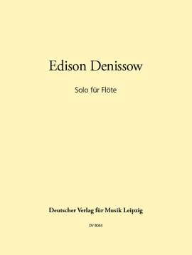 Denissow: Solo für Flöte