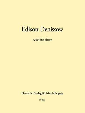 Denissow: Solo für Flöte
