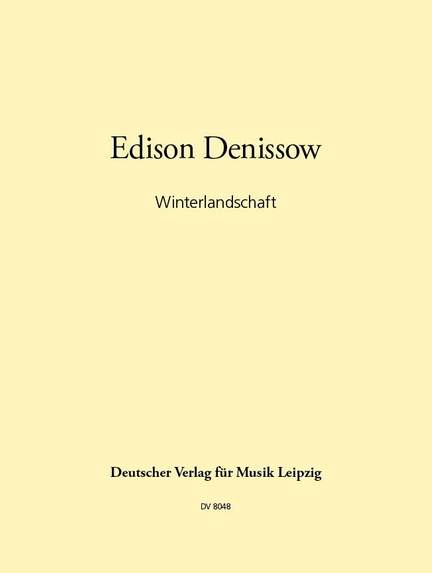 Denissow: Winterlandschaft