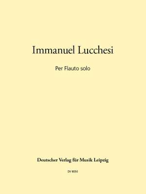 Per Flauto solo