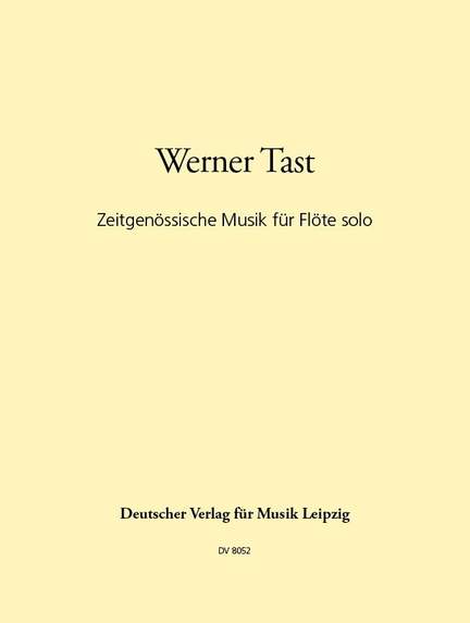 Zeitgen. Musik für Flöte solo