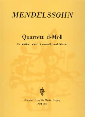 Mendelssohn: Quartett d-moll