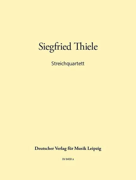 Thiele: Streichquartett