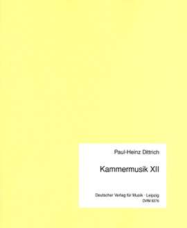 Dittrich: Kammermusik XII - Voix morts