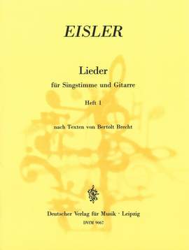 Eisler: Ausgewählte Lieder 1