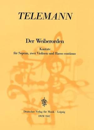 Telemann: Der Weiberorden (dt./engl.)