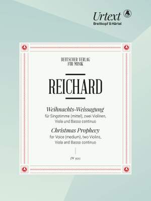 Reichard: Weihnachts-Weissagung