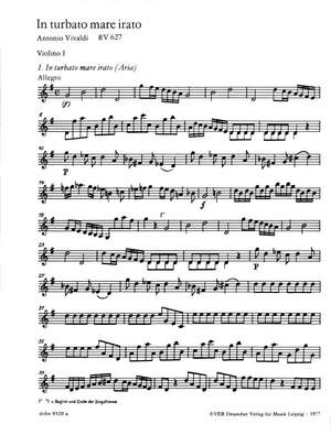 Vivaldi: In turbato mare irato
