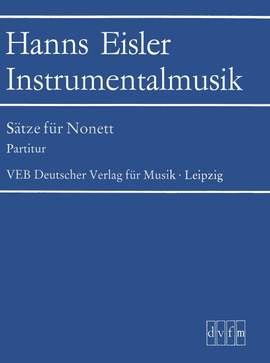 Eisler: Sätze für Nonett