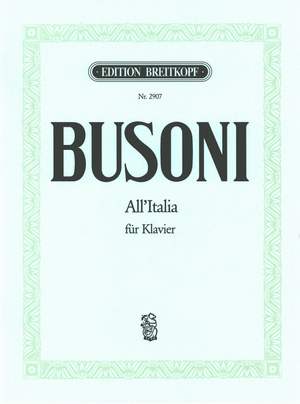 Busoni: All'Italia