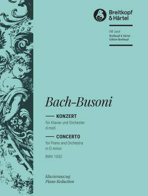 Bach, JS: Cembalokonzert d-moll BWV 1052