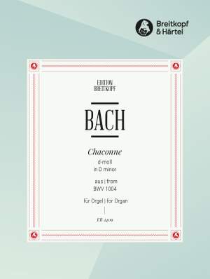 Bach, JS: Chaconne d-moll aus BWV 1004