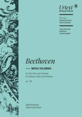 Beethoven: Missa Solemnis D-dur op. 123