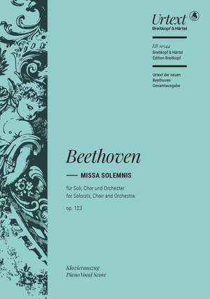 Beethoven: Missa Solemnis D-dur op. 123