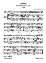 Telemann: Sonate c-moll Product Image