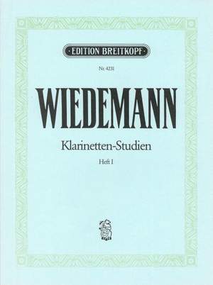 Wiedemann: Klarinetten-Studien, Band I