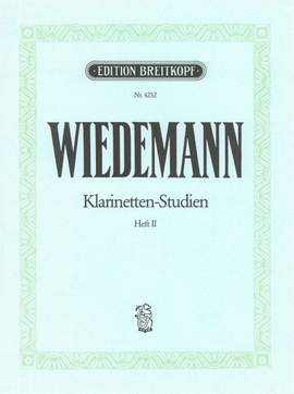 Wiedemann: Klarinetten-Studien, Band II