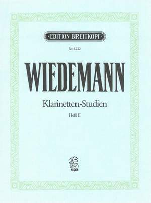 Wiedemann: Klarinetten-Studien, Band II