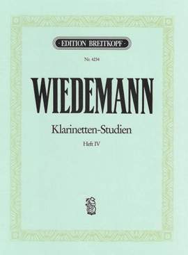 Wiedemann: Klarinetten-Studien, Band IV