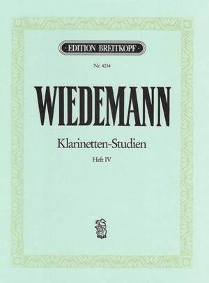 Wiedemann: Klarinetten-Studien, Band IV