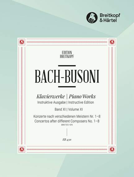 Bach, JS: Konzerte versch. Meistern 1-8