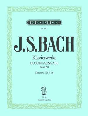 Bach, JS: Konzerte versch. Meistern 9-16