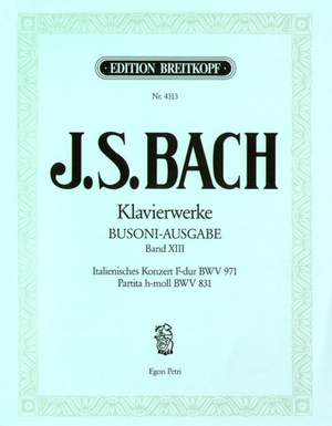Bach, JS: Italienisches Konzert, Partita