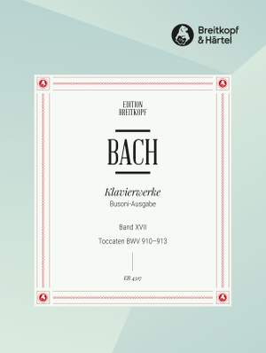 Bach, JS: Toccaten BWV 910-913