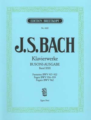 Bach, JS: Fantasien und Fugen