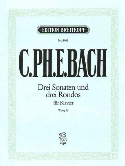 Bach, CPE: Die 6 Sammlungen, Heft 2 Wq 56