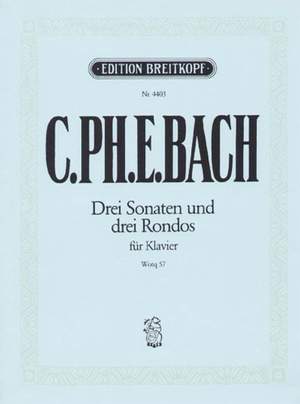 Bach, CPE: Die 6 Sammlungen, Heft 3 Wq 57
