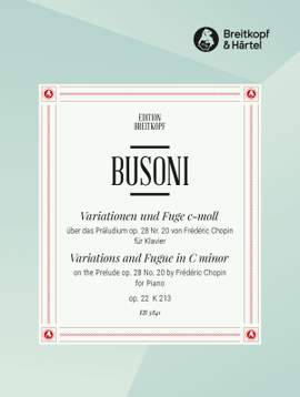 Busoni: Variationen und Fuge op. 22