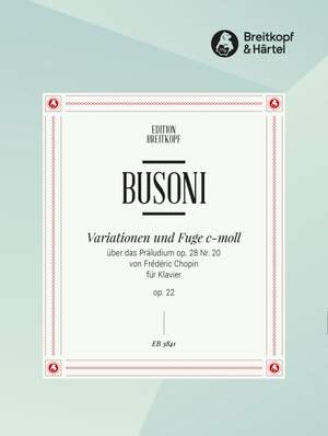Busoni: Variationen und Fuge op. 22