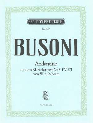 Busoni: Andantino aus Klavierkonzert KV 271