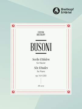 Busoni: Sechs Etüden op.16 Bus-Ver.203