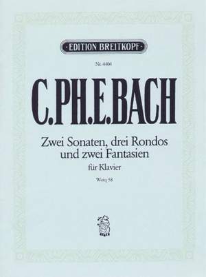 Bach, CPE: Die 6 Sammlungen, Heft 4 Wq 58