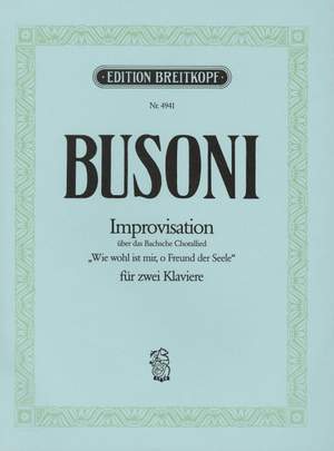 Busoni: Improvisation über BWV 517