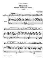 Busoni: Albumblatt Product Image