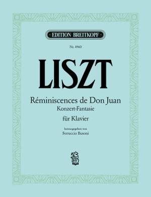 Liszt: Reminiscences de Don Juan