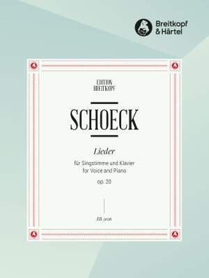 Schoeck: Lieder op. 20