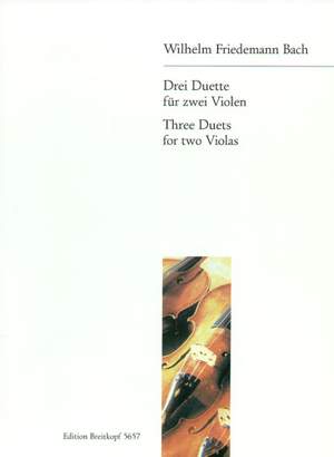 Bach: Drei Duette für Zwei Violen