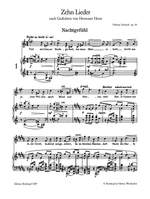 Schoeck: 10 Lieder op. 44 Product Image