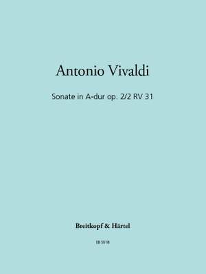 Vivaldi: Sonate A-dur op. 2/2 RV 31